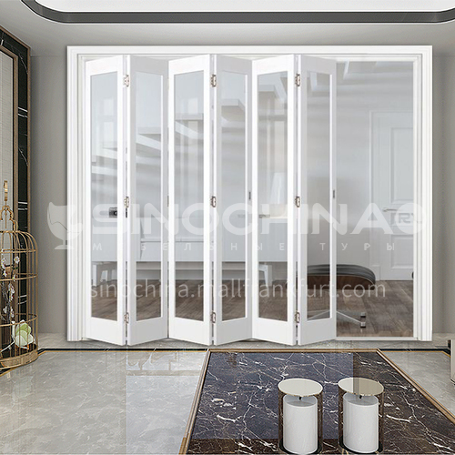 G wooden folding door composite wooden door with glass bedroom door living room door kitchen door modern style 2